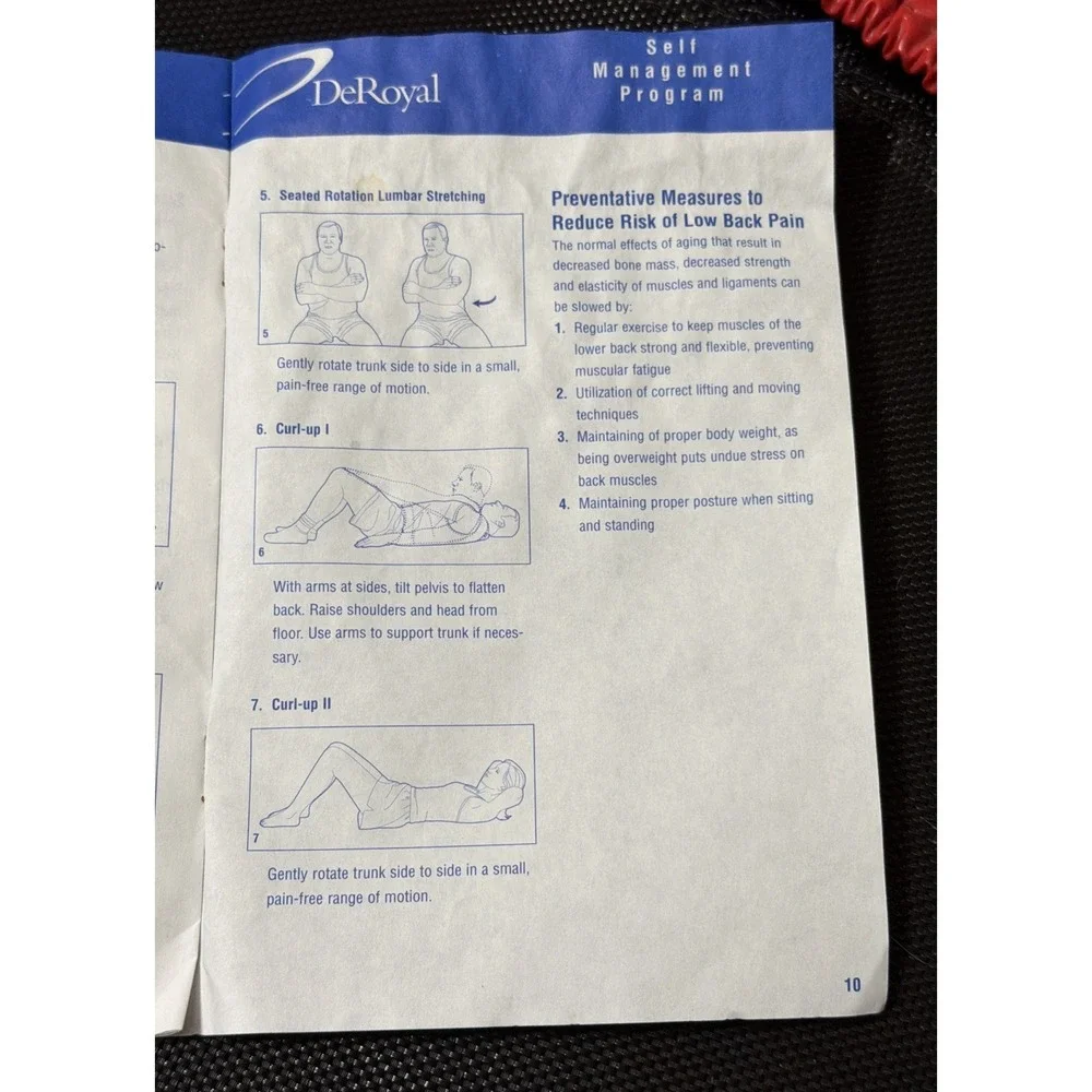 DeRoyal PROlign Lumbar Support Belt